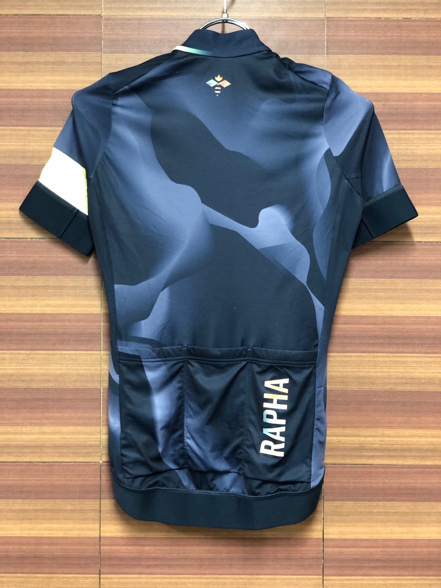 IH421 ラファ Rapha WOMEN'S PRO TEAM TRAINING JERSEY 半袖サイクルジャージ 紺 XS