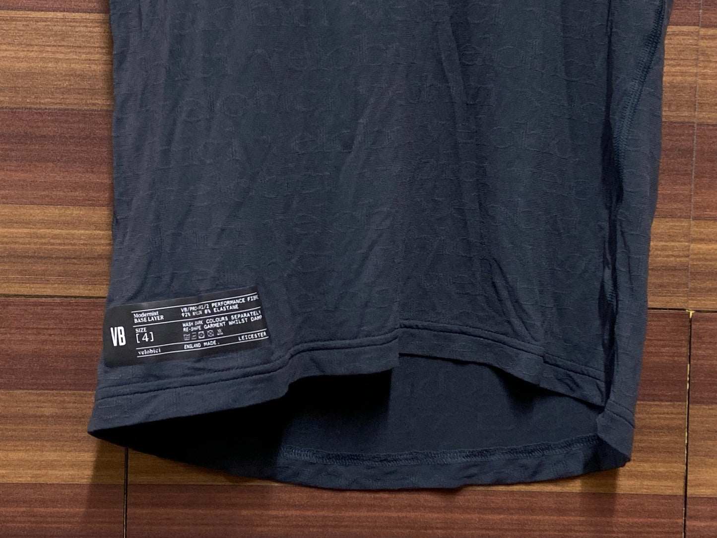 IO527 ヴェロビチ velobici MODERNIST BASE LAYER ベースレイヤー インナー ノースリーブ グレー 4