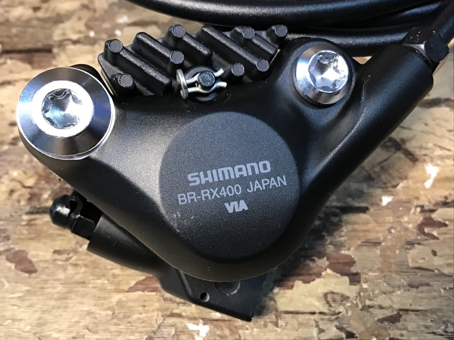 HV232 シマノ SHIMANO GRX BR-RX400 ディスクブレーキキャリパー 2個セット ホース長 1700mmx2