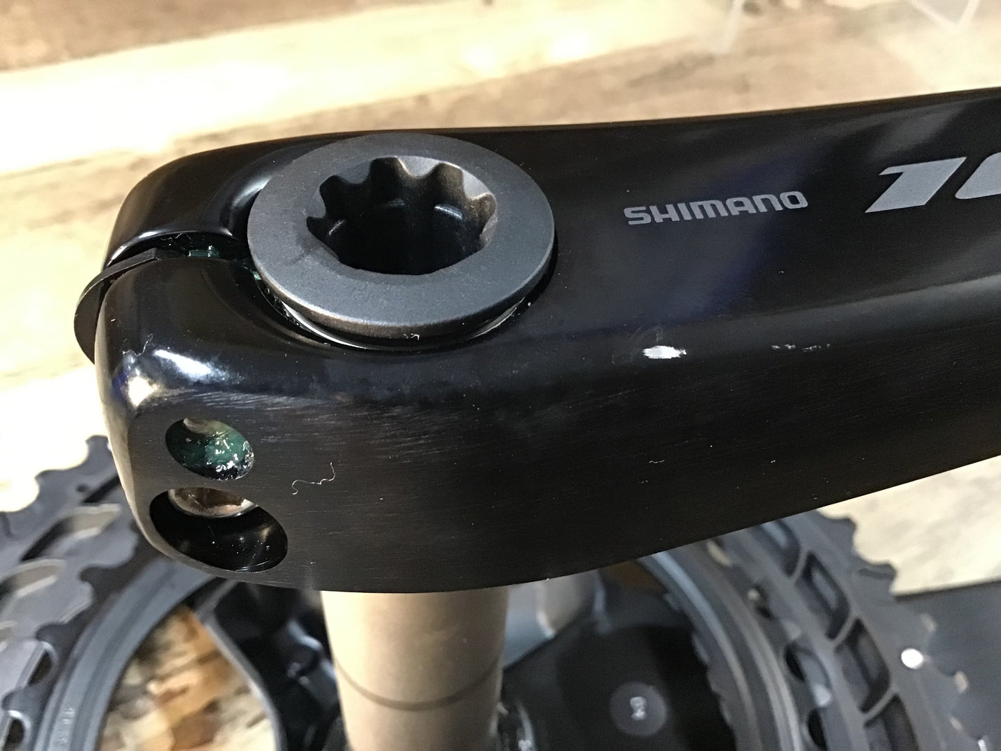 IF139 シマノ SHIMANO 105 FC-R7100 クランクセット 50/34T 165mm