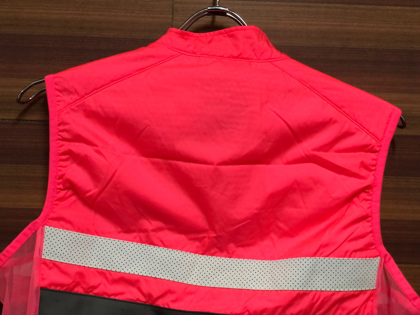 HZ940 ラファ Rapha MEN'S BREVET INSULATED GILET ジレ ピンク L ※背面シミ