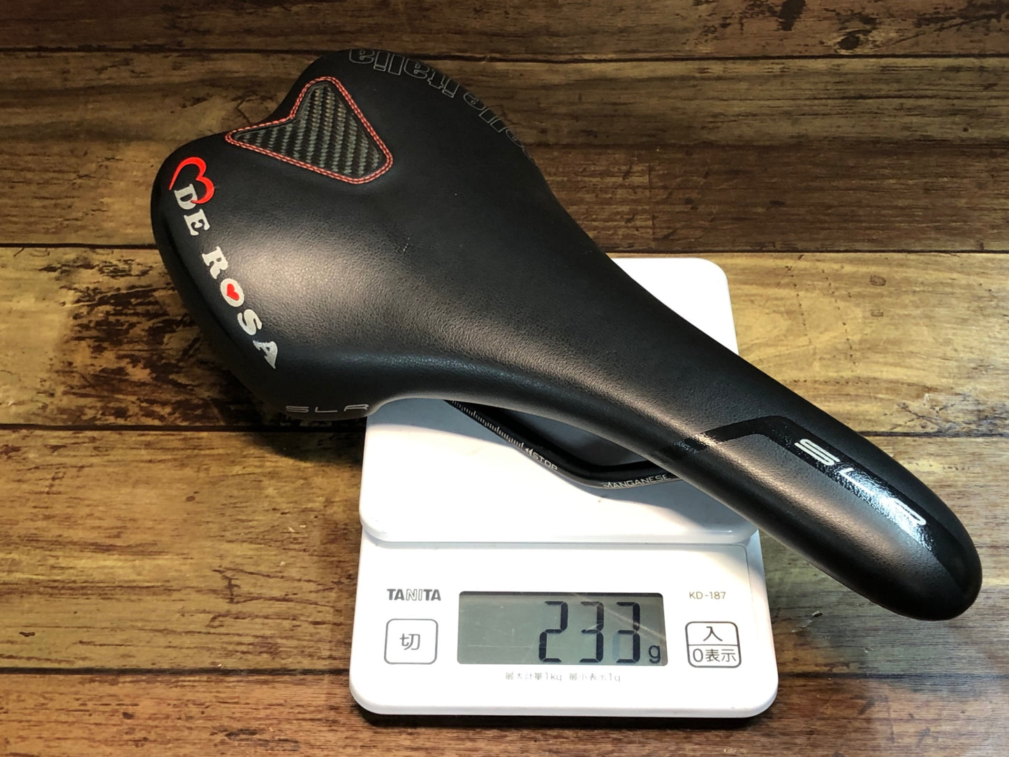 IM953 セライタリア selle Italia SLR デローザ DE ROSA サドルMANGANESEレール 黒