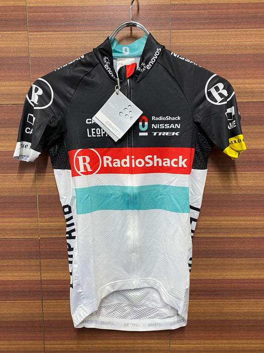 IT225 クラフト CRAFT 半袖 サイクルジャージ 黒 白 S 未使用品 ※保管に伴う染みあり