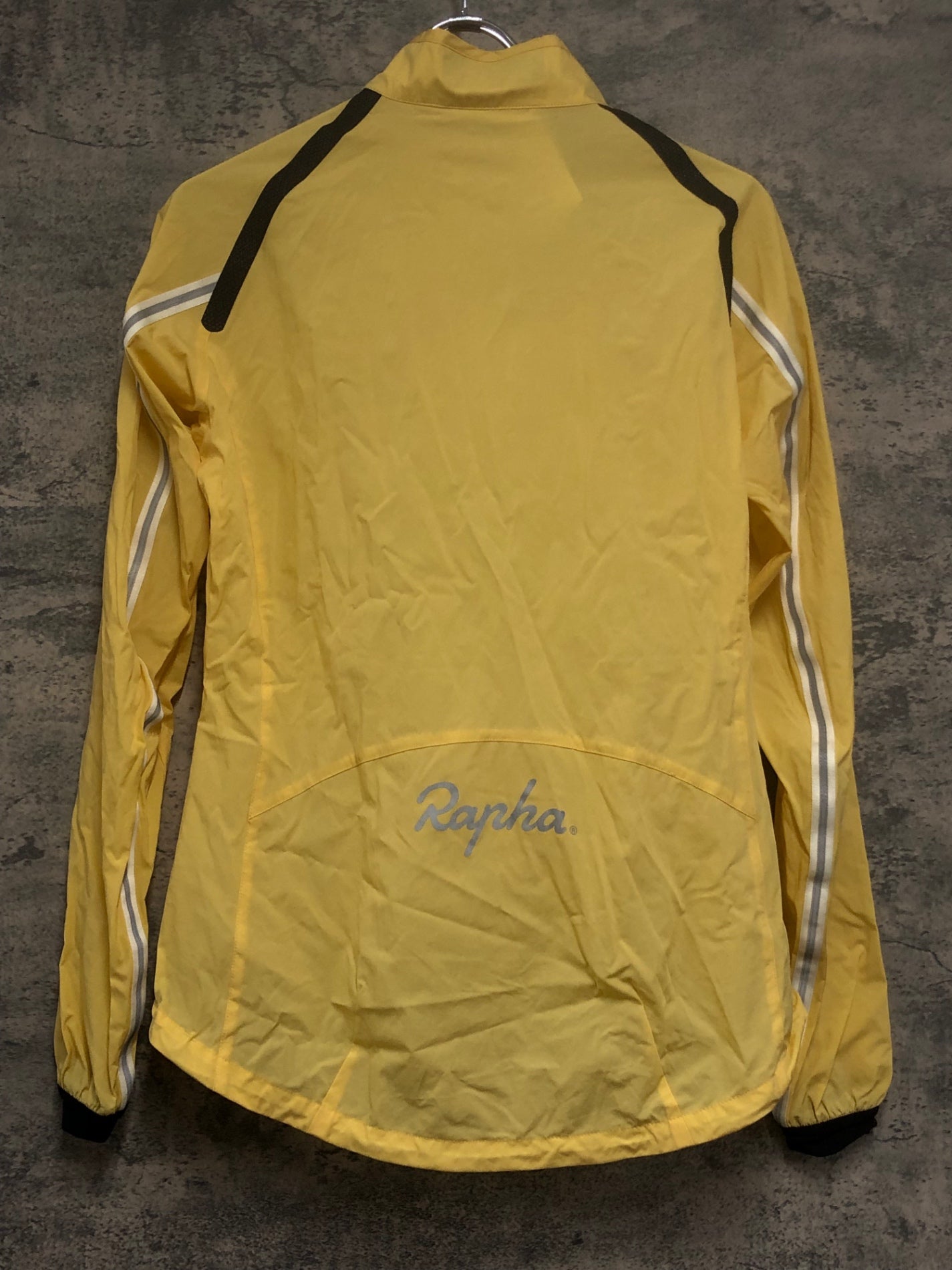 IX166 ラファ Rapha CLASSIC WIND JACKET 長袖 サイクルジャケット 黄 M