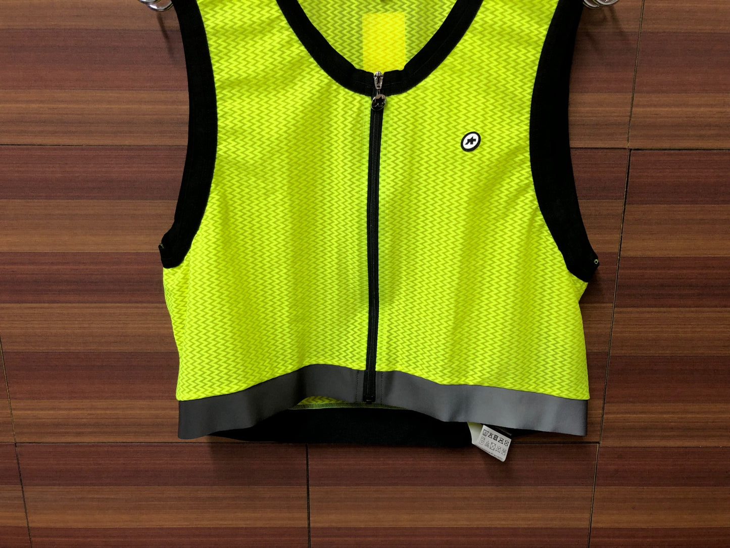 IK452 アソス assos SEEME VEST P1 ベスト 黄緑 2 XL-XLG