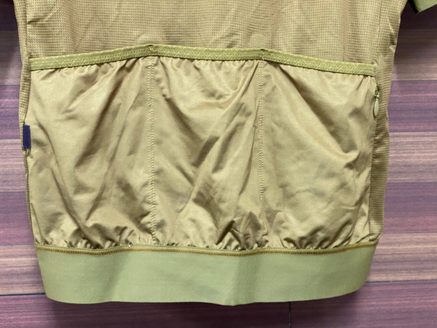 IV058 パスノーマルスタジオ PAS NORMAL STUDIOS Mechanism Jersey 半袖サイクルジャージ 黄土色 S