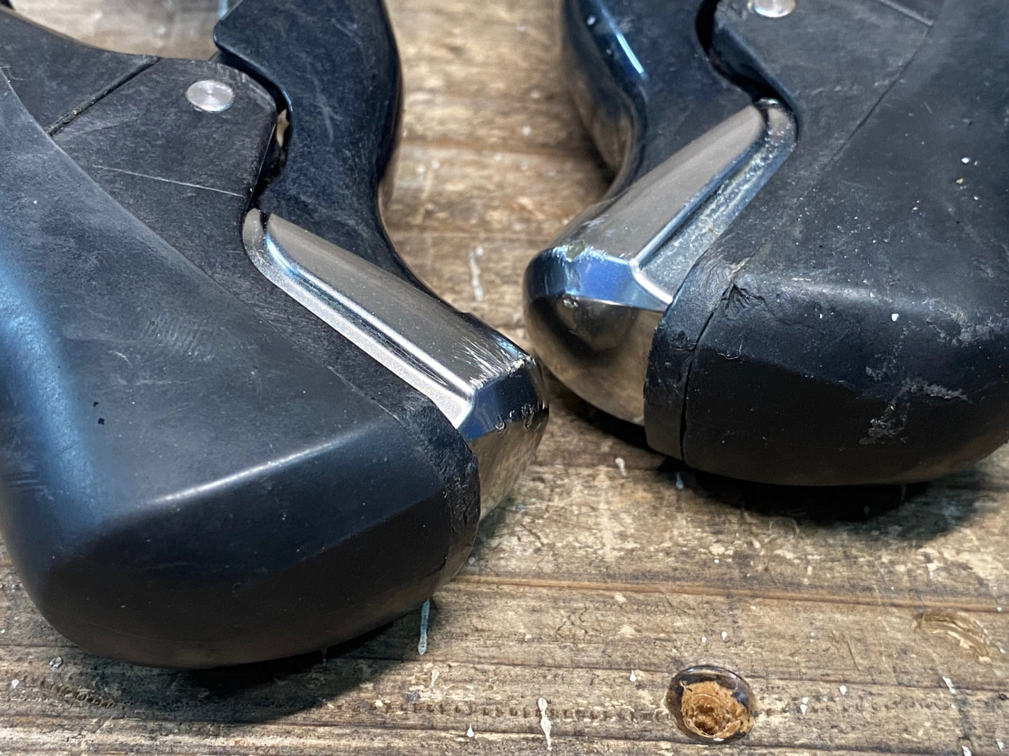 IT419 シマノ SHIMANO アルテグラ ULTEGRA ST-6800 STIレバーセット 2×11S 錆あり