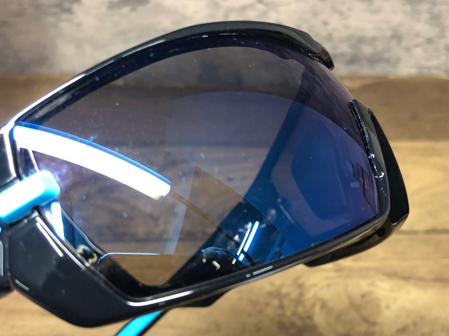 JB340 カスク KASK クー KOO OPEN サングラス アイウェア 黒 青 クリアレンズ付属