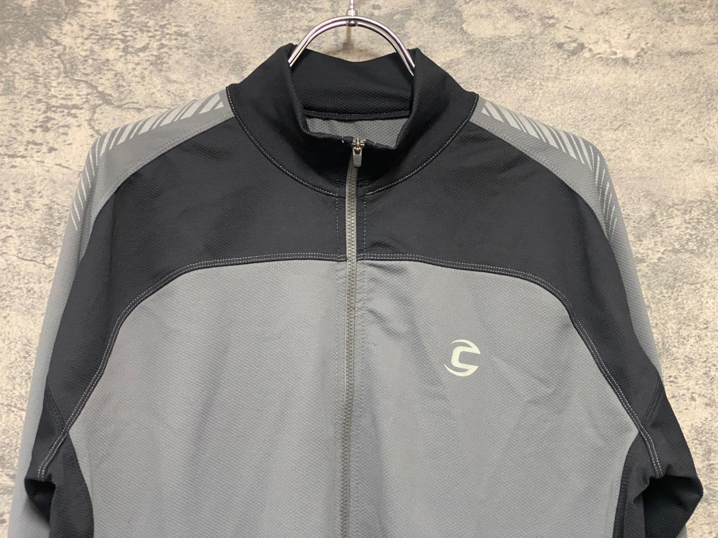 IZ856 キャノンデール Cannondale 長袖 サイクルジャケット グレー Ｍ