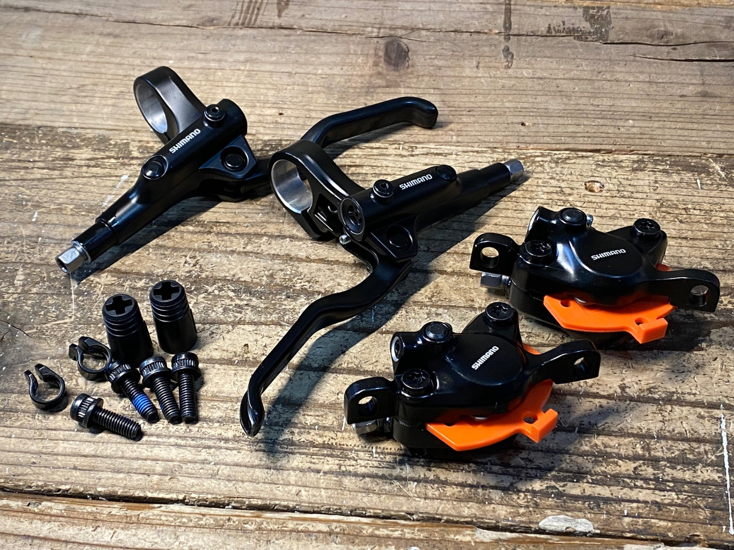 GW137 シマノ SHIMANO BL-MT200 BR-MT200 ブレーキレバー キャリパーブレーキ Φ22.2 前後セット