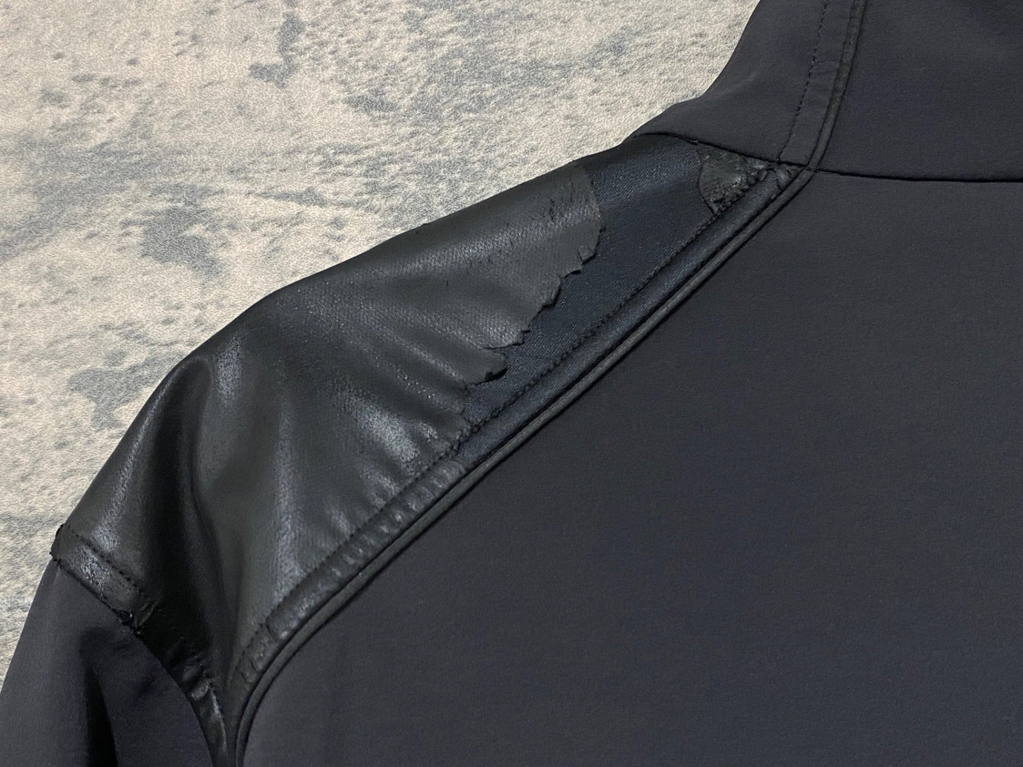 JA328 ラファ Rapha CLASSIC WINTER JACKET 長袖 サイクルジャケット 黒 M 裏起毛 ※一部剥がれ