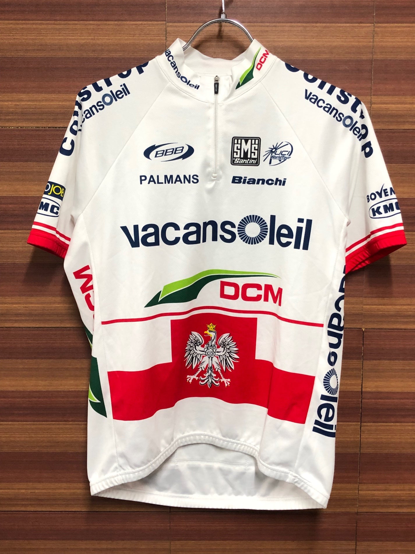 IP041 サンティーニ santini ヴァカンソレイユDCM 半袖ジャージ Mサイズ