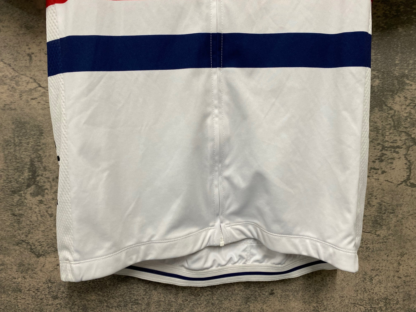 JC804 ラファ Rapha BRITISH NATIONAL CHAMPION REPLICA JERSEY 半袖 サイクルジャージ 白 M TEAM sky