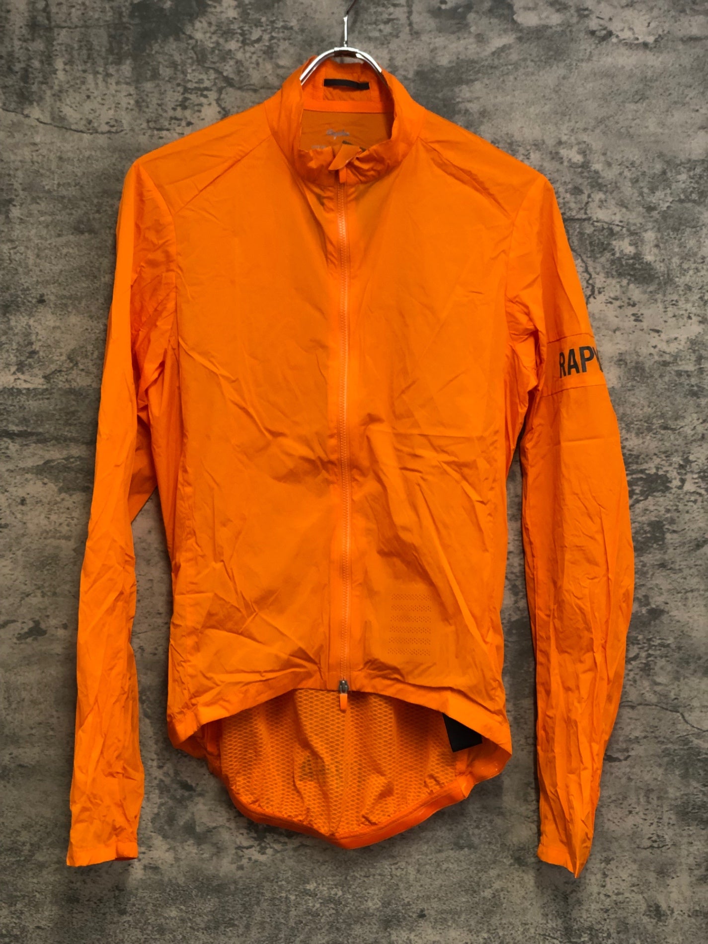 IV287 ラファ Rapha PRO TEAM LIGHTWEIGHT WIND JACKET 長袖 ウィンドブレーカー オレンジ S