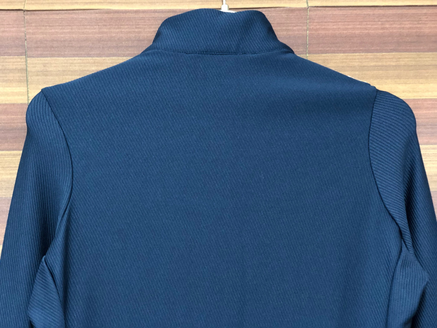 IN924 カフェドシクリステ CAFE DU CYCLISTE 長袖 サイクルジャージ S 紺 レディース