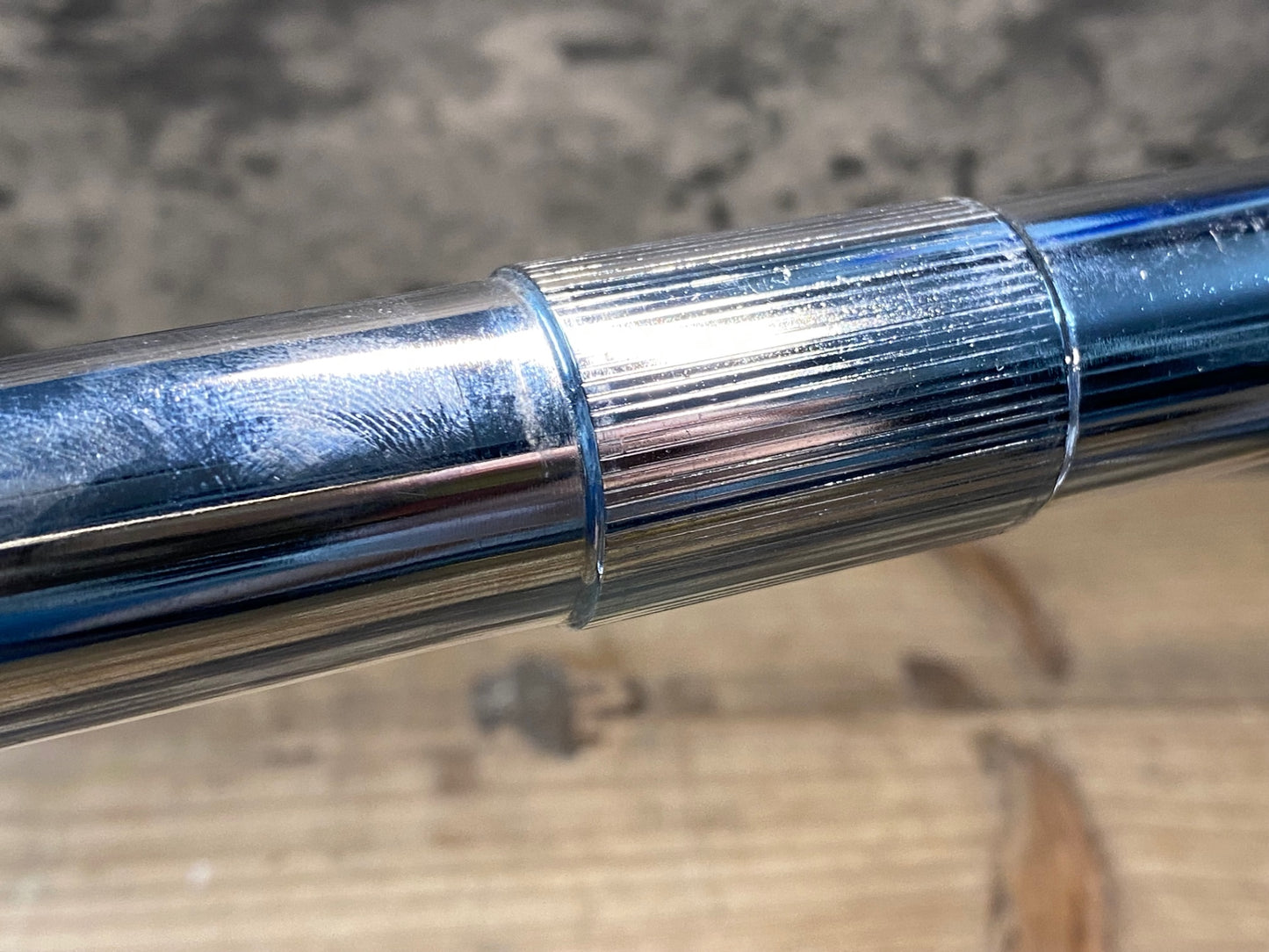 IP061 ニットー NITTO クロモリ トラックハンドル エンド部C-C380mm Φ25.4 NJS認定