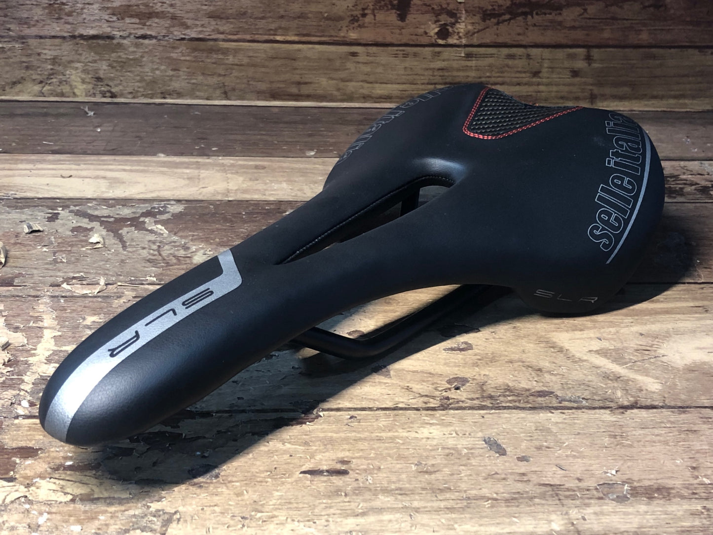 IA251 セライタリア Selle Italia SLR flow サドル MANGANESEレール 実測140mm