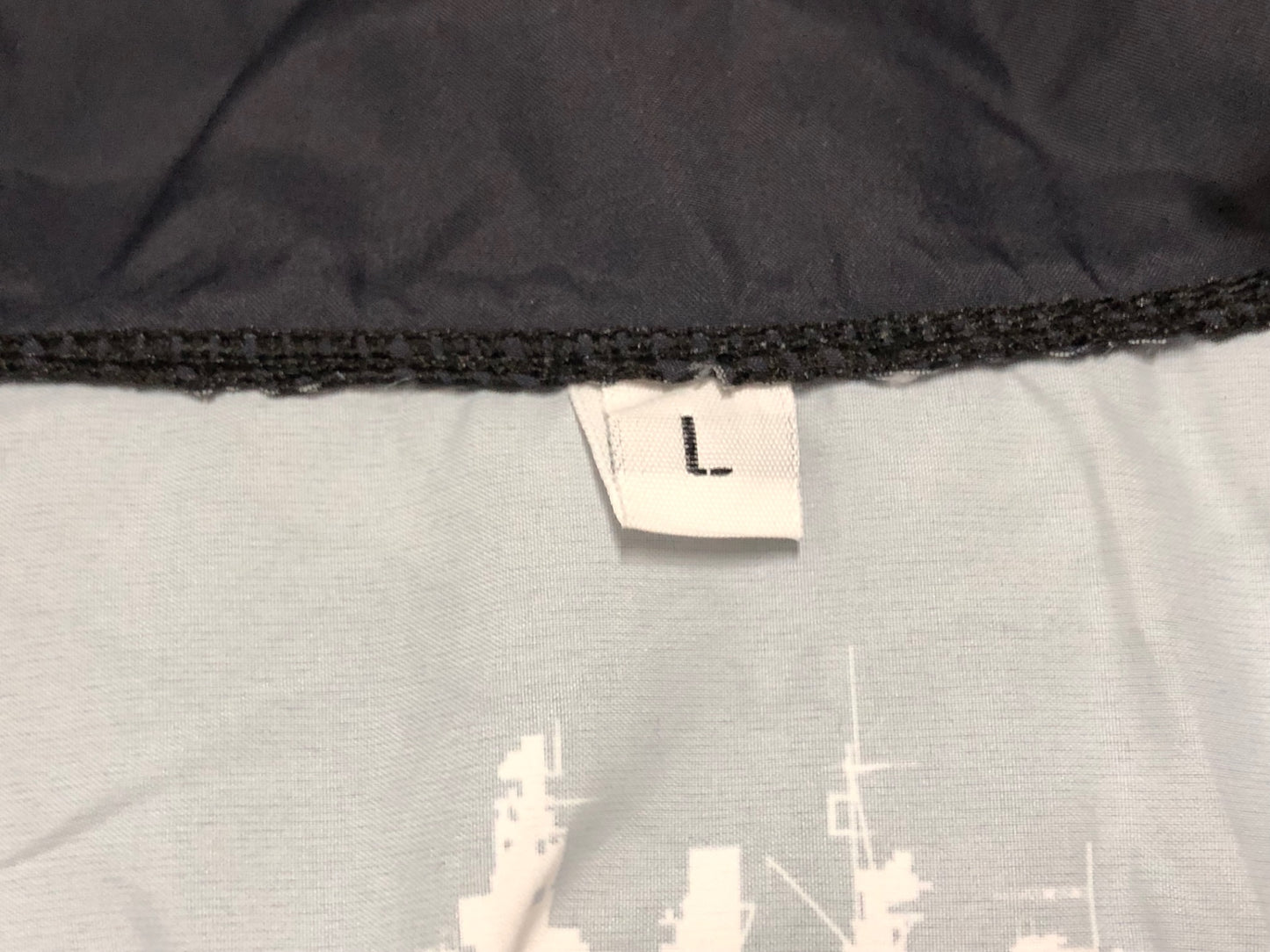 IT020 GSR Gear 長袖 ウィンドブレーカー 白 グレー L 艦隊これくしょん 痛ジャージ