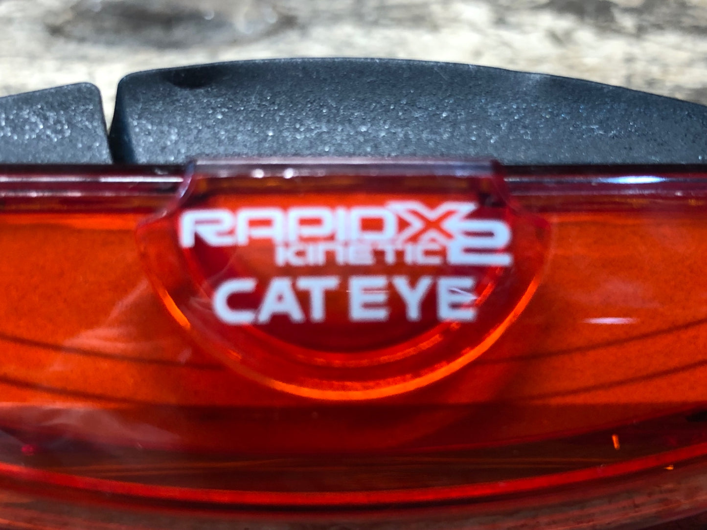 IY599 キャットアイ CATEYE RAPID X2 KINETIC リアライト ※点灯確認済み