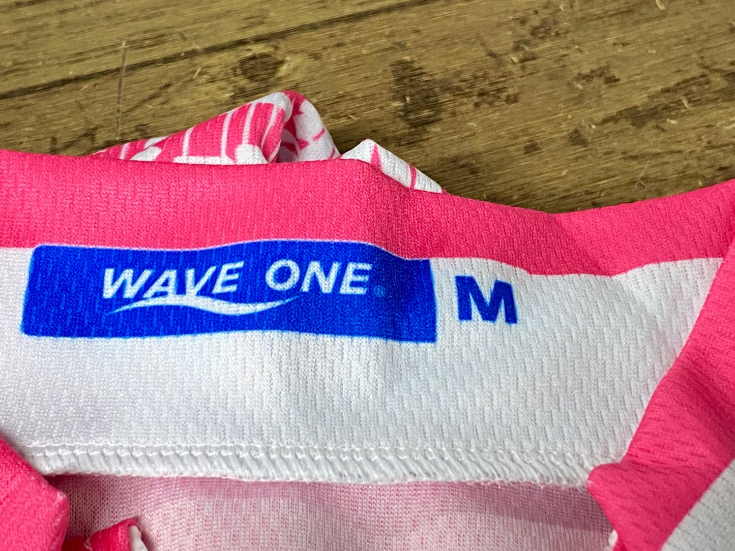 IS002 ウエイブワン WAVE ONE 半袖 サイクルジャージ ピンク M 南鎌倉高校女子自転車部