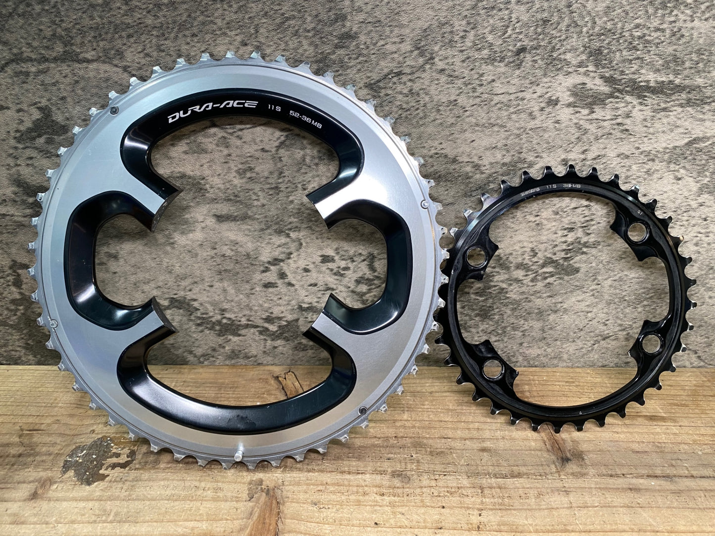 JA423 シマノ SHIMANO デュラエース DURA-ACE FC-9000 チェーンリングセット 52/36T