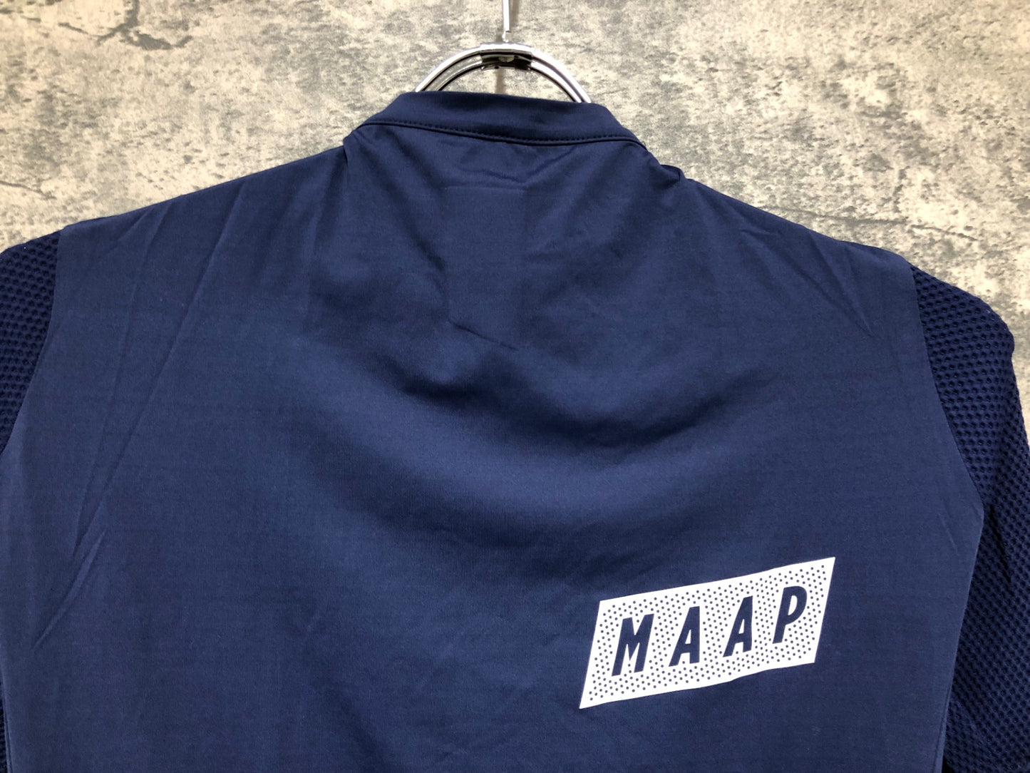 IZ919 マープ MAAP PRO FIT JERSEY 半袖 サイクルジャージ 紺 S