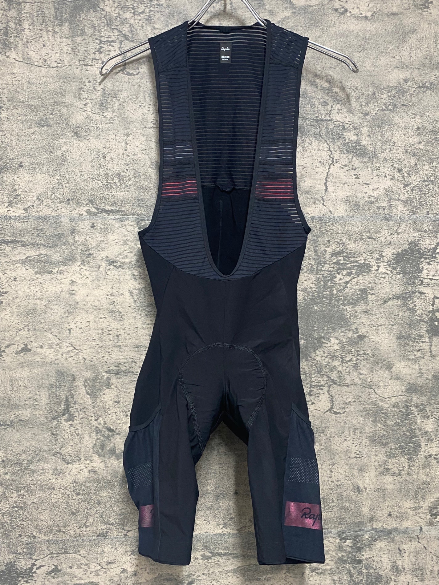 IY519 ラファ Rapha BREVET CARGO BIB SHORTS Ⅱ ビブショーツ 黒 M