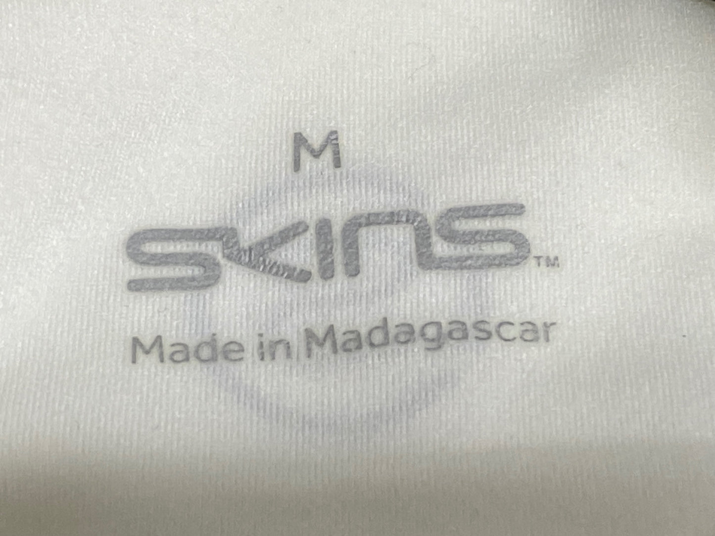 IW934 スキンズ SKINS DNAmic Force 長袖 ベースレイヤー M ホワイト 裏起毛