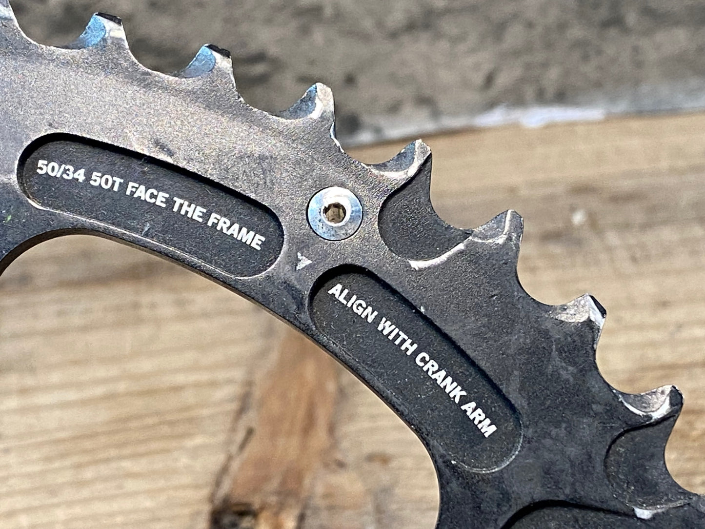 IS402 プラクシスワークス PRAXIS WORKS チェーンリング 50/34T BCD110