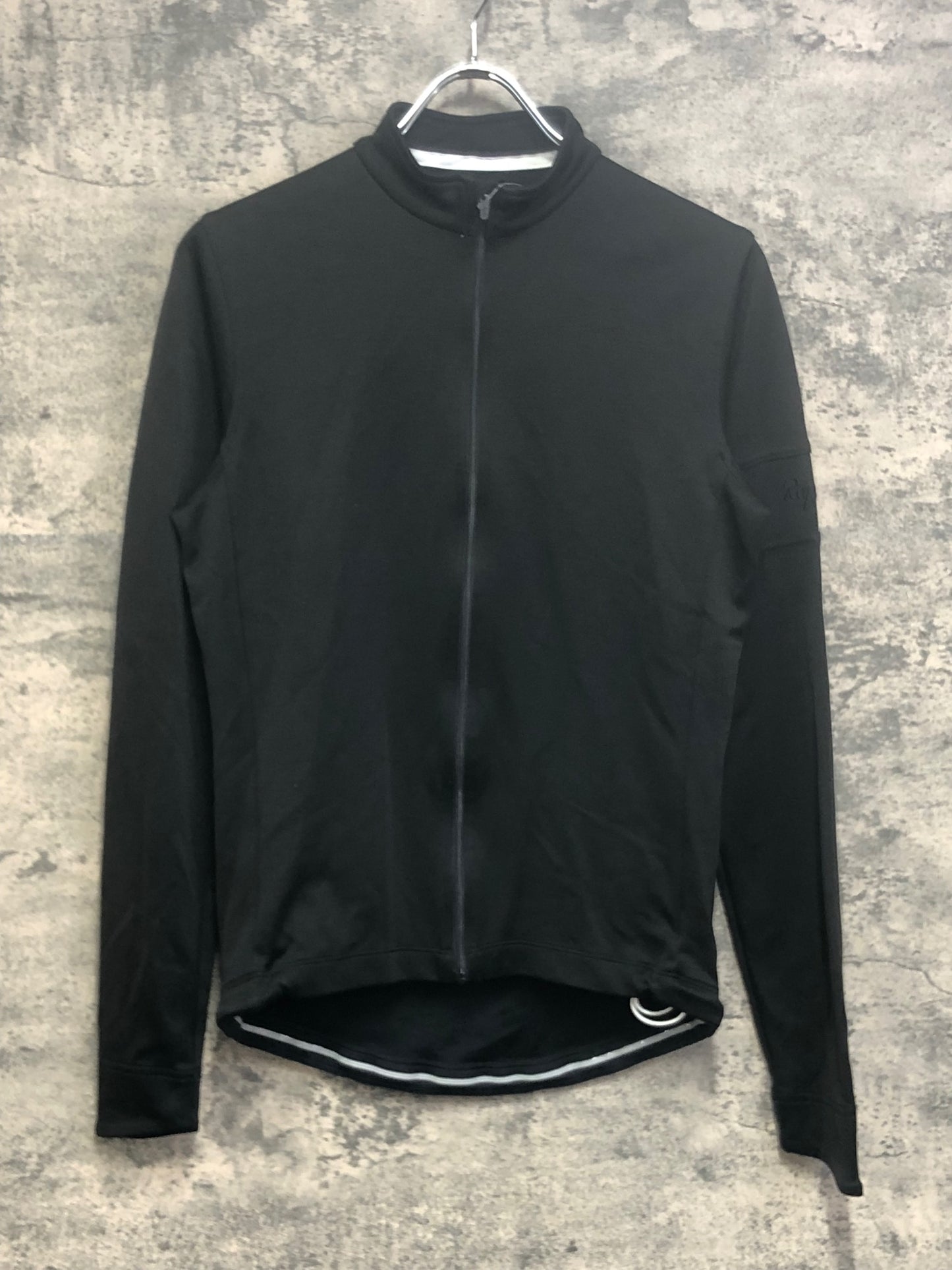 IV341 ラファ Rapha LONG SLEEVE JERSEY 長袖 サイクルジャージ 黒 M