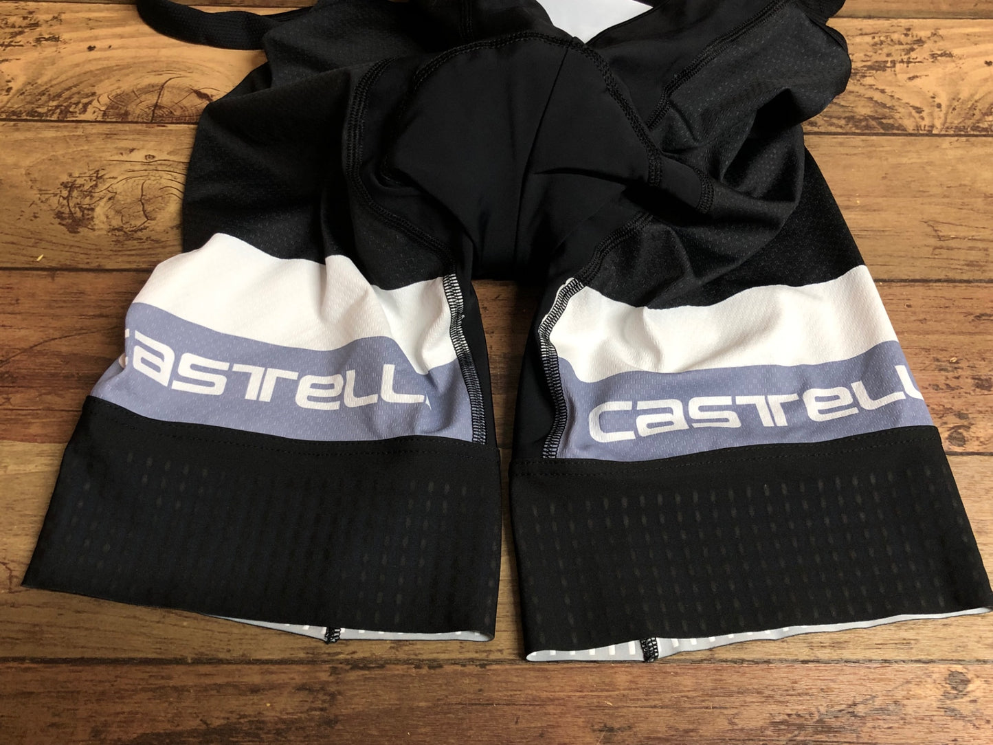 IH964 カステリ CASTELLI ビブショーツ 黒 S