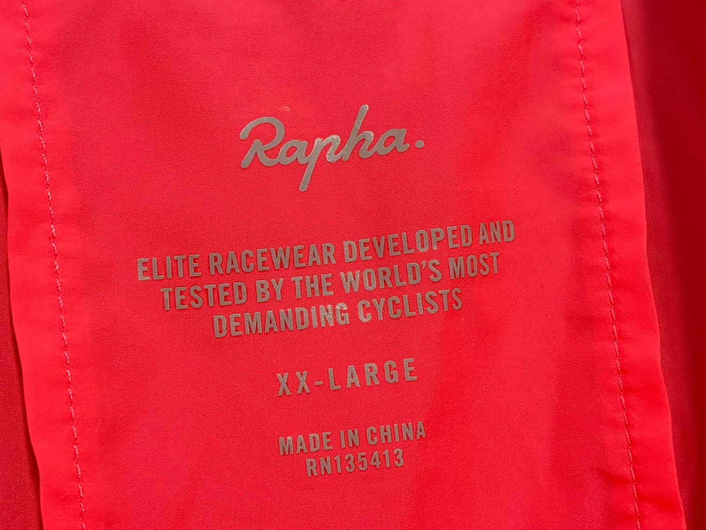 JA343 ラファ Rapha RCC PRO TEAM LIGHT WEIGHT WIND GILET ジレ サイクルベスト ピンク XXL