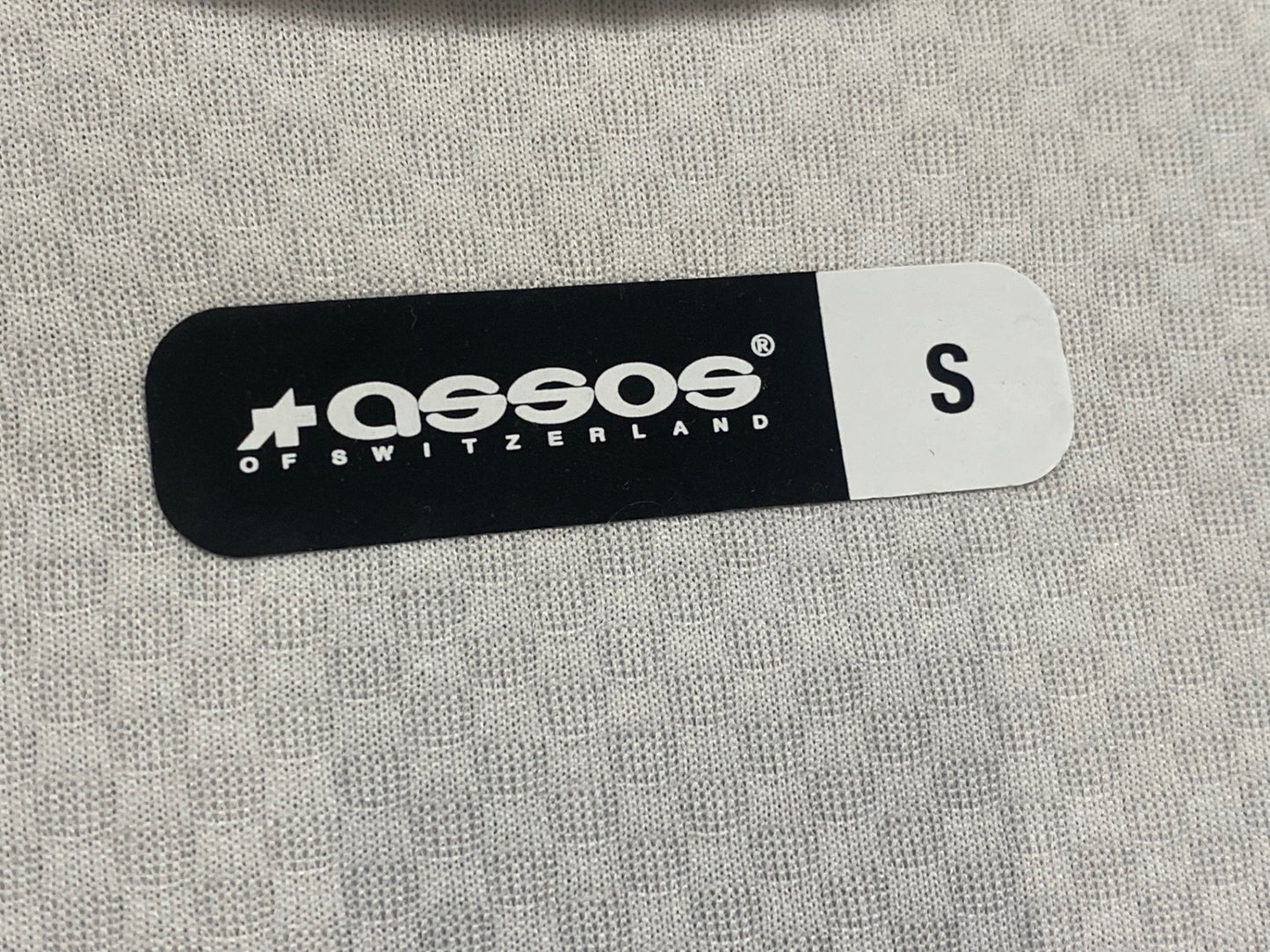 JB909 アソス ASSOS MILLE GT GRIPPETTO 半袖 サイクルジャージ 白 赤 S