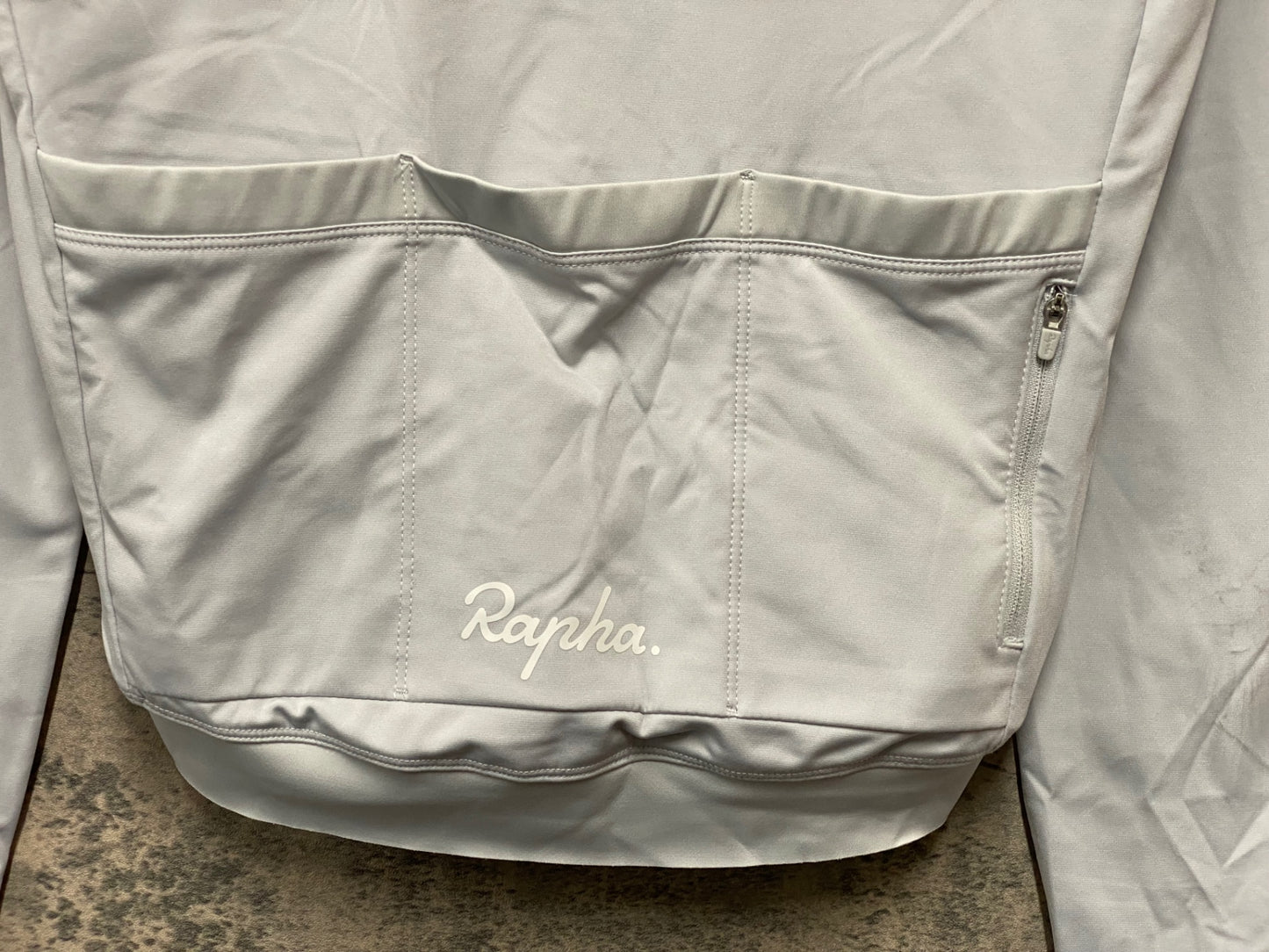 JC047 ラファ Rapha CORE LONG SLEEVE JERSEY 長袖 サイクルジャージ オフホワイト M