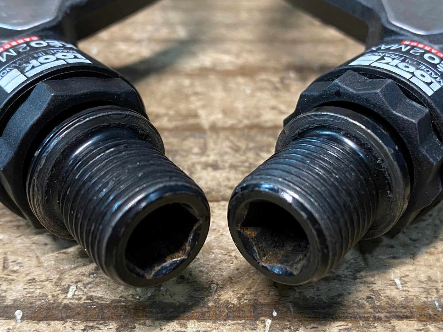 IT480 ルック LOOK ケオ KEO2 MAX CARBON ビンディングペダル クロモリシャフト 黒