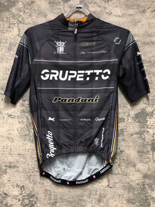 JD072 パンダーニ Pandani 半袖 サイクルジャージ 総柄 L