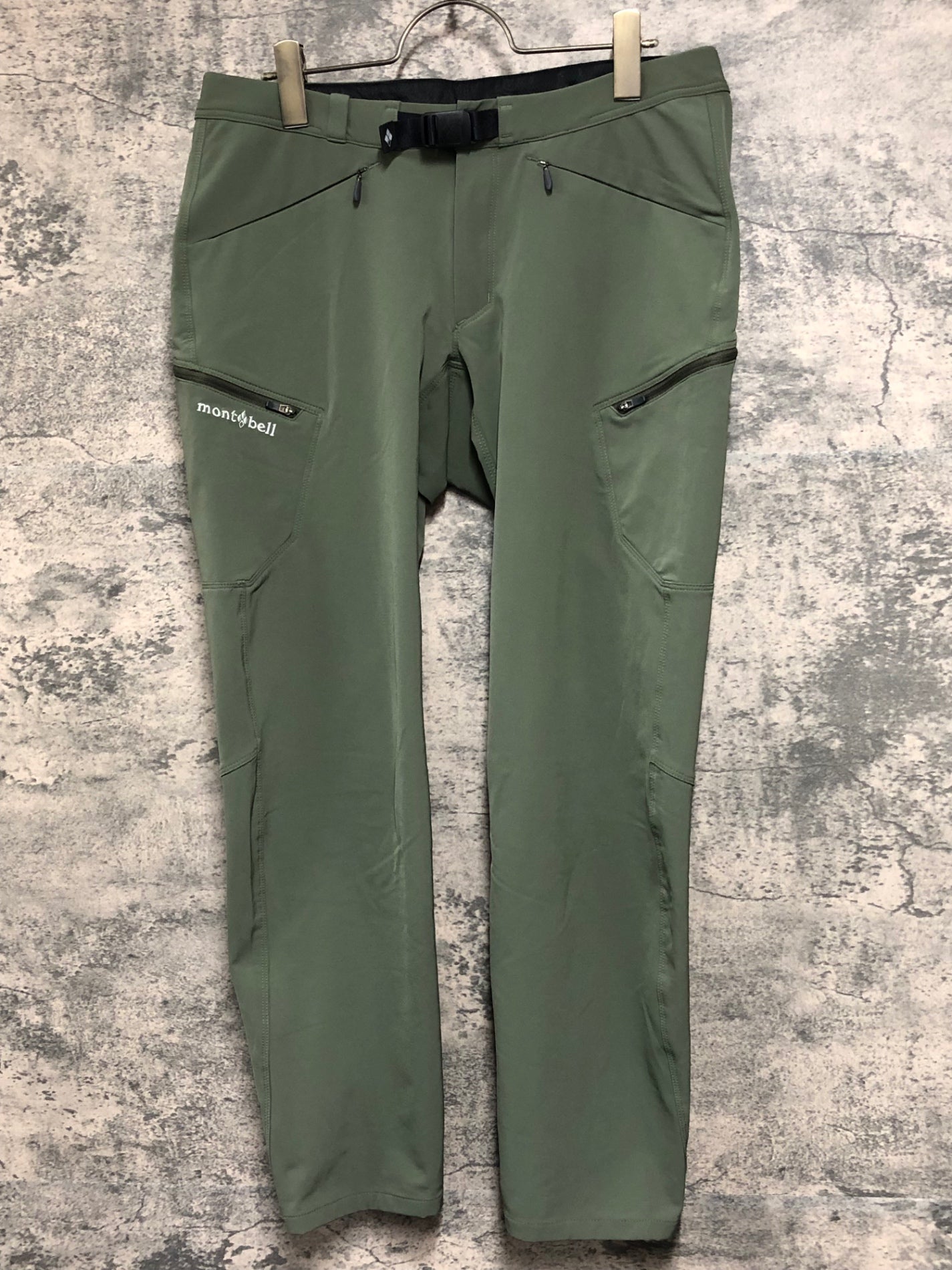 JC969 モンベル mont-bell サイクルパンツ カーキ M