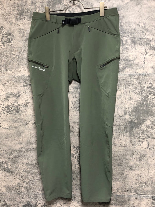 JC969 モンベル mont-bell サイクルパンツ カーキ M