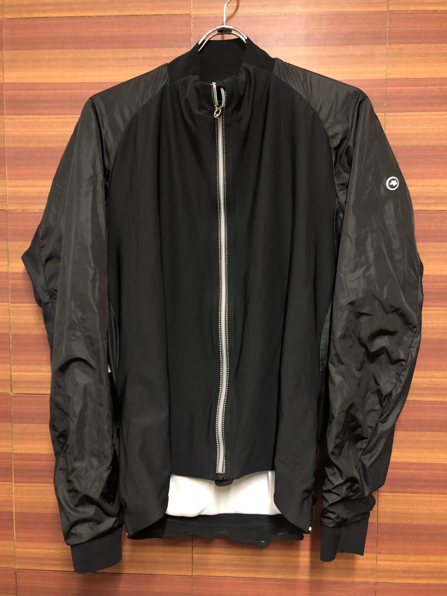 IF512 アソス assos ミレ Mille Jacket EVO 7 長袖 サイクルジャケット 黒 L 裏起毛