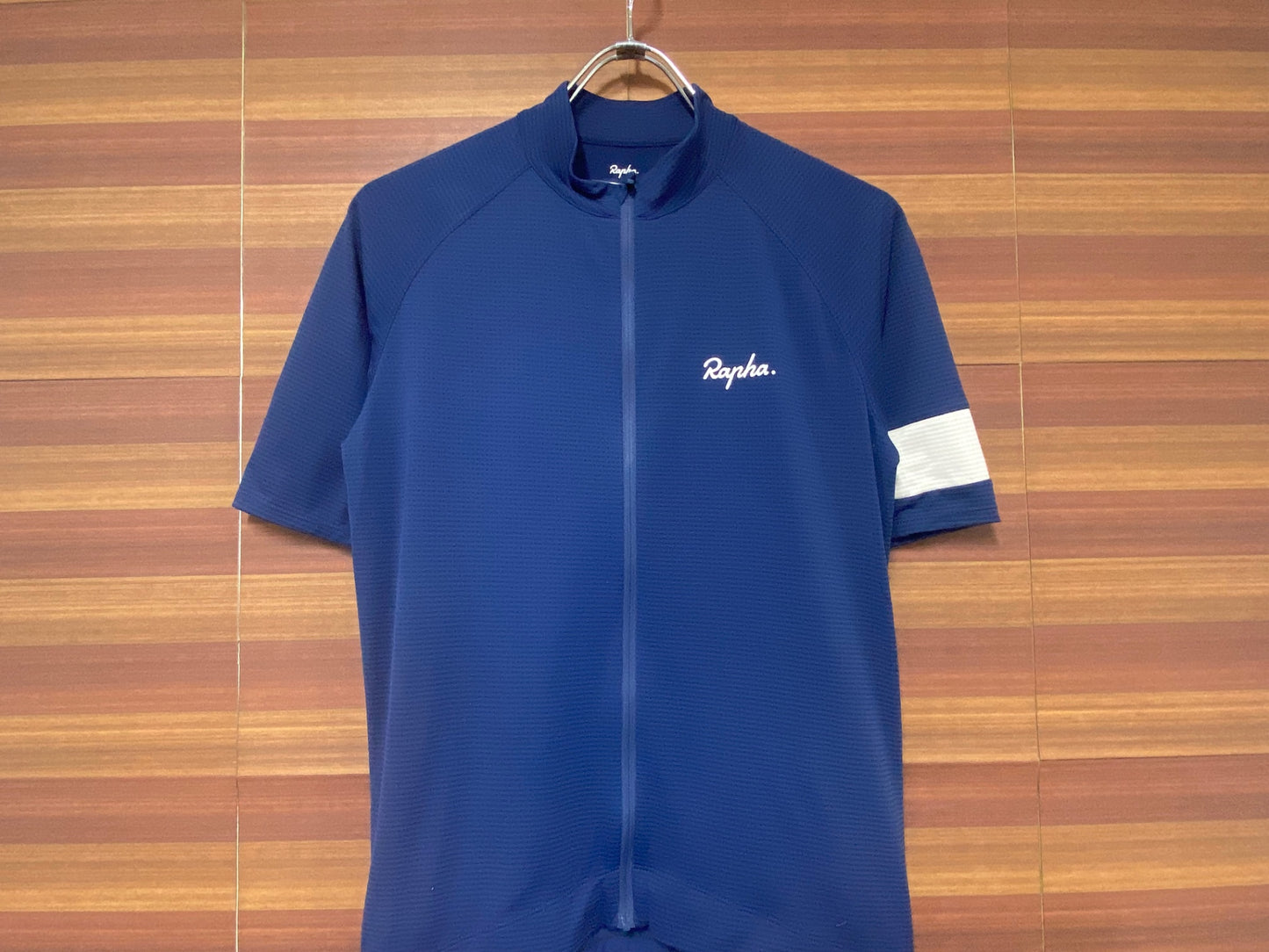 IN214 ラファ Rapha CORE LIGHTWEIGHT JERSEY 半袖 サイクルジャージ 青 M