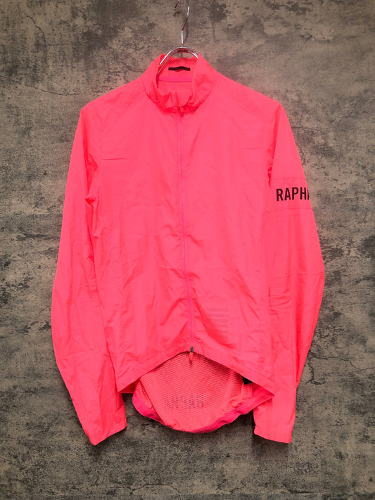 IV519 ラファ Rapha PRO TEAM LIGHTWEIGHT WIND JACKET 長袖 ウインドジャケット ピンク S