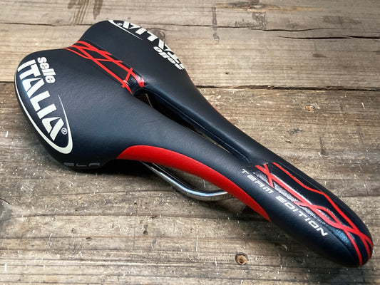 IQ580 セライタリア SELLE ITALIA SLR TEAM EDITION FLOW Ti316レール サドル