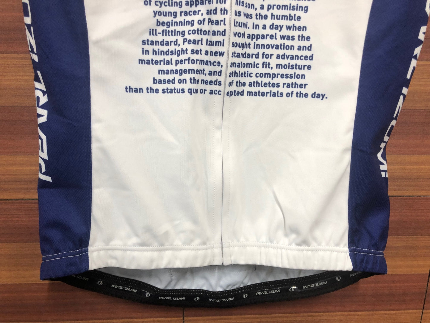 IF707 パールイズミ PEARL iZUMi 半袖サイクルジャージ 白青 L