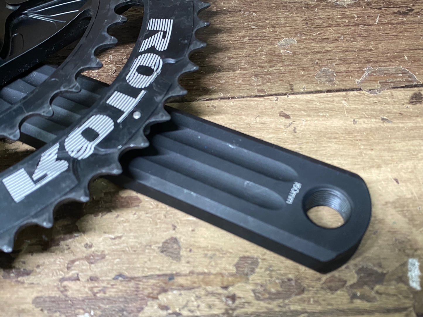 IM836 ローター ROTOR アルデュ ALDHU クランクセット 160mm 52/36T 楕円 ROAD AXLE Φ30