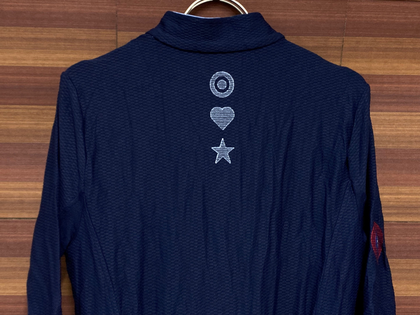 IO519 ヴェロビチ velobici MODERNIST JERSEY 半袖 サイクルジャージ 紺 5