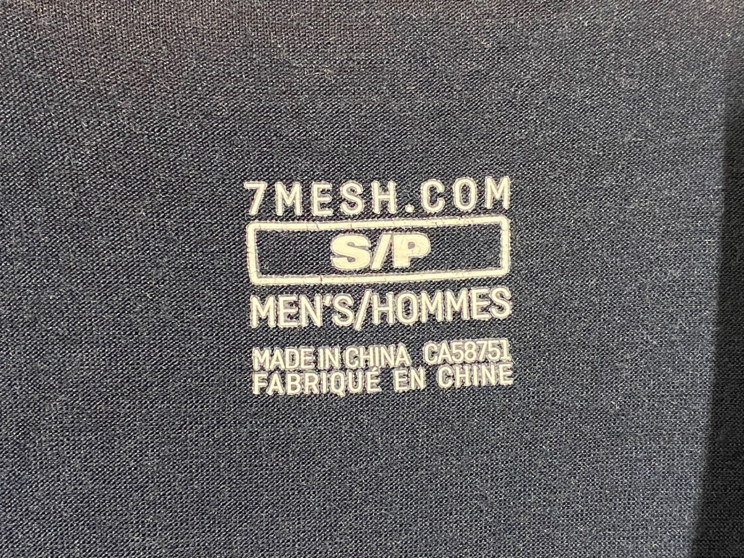 IU046 セブンメッシュ 7MESH 半袖 サイクルジャージ S ネイビー