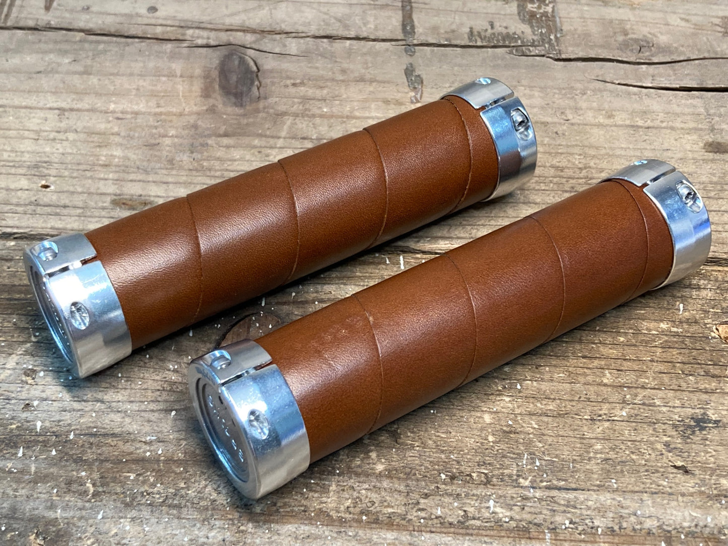 IN205 ブルックス BROOKS 皮 レザー グリップ ブラウン