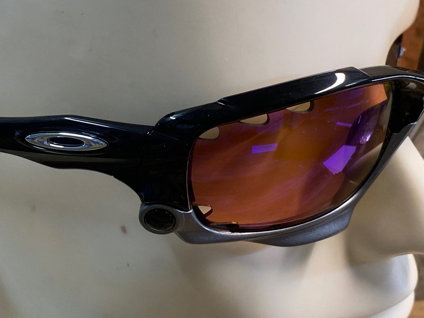 IY777 オークリー OAKLEY Racing Jacket サングラス アイウェア 黒 PRIZM レンズ