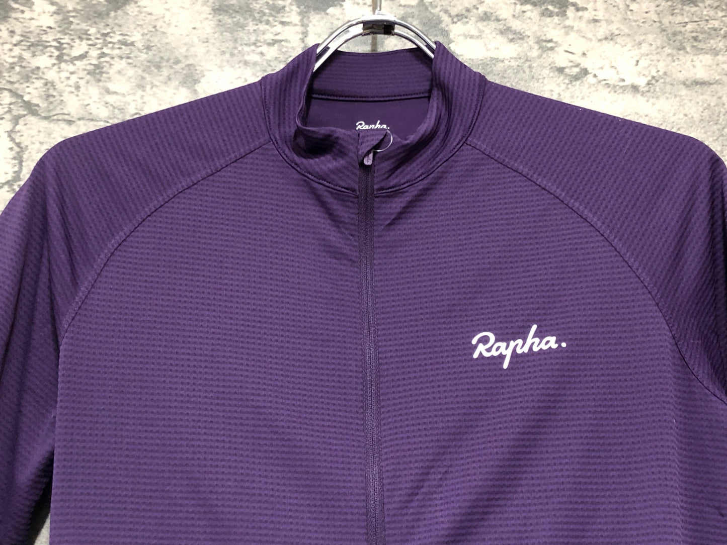 JC962 ラファ Rapha CORE LIGHTWEIGHT JERSEY 半袖 サイクルジャージ 紫 S
