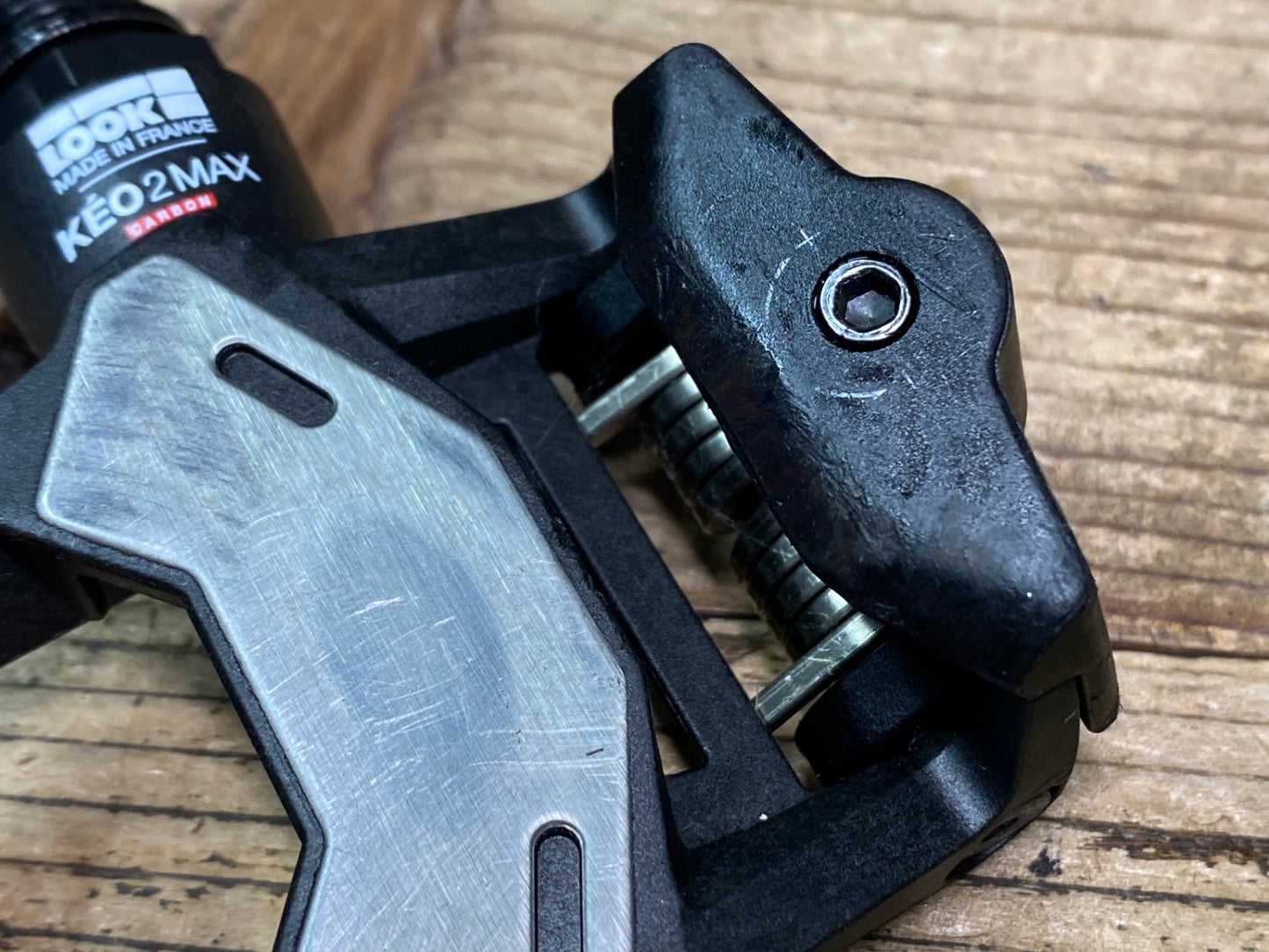 JD058 ルック LOOK ケオ KEO2 MAX CARBON ビンディングぺダル クロモリシャフト